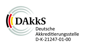 Logo DAkkS Zertifizierung