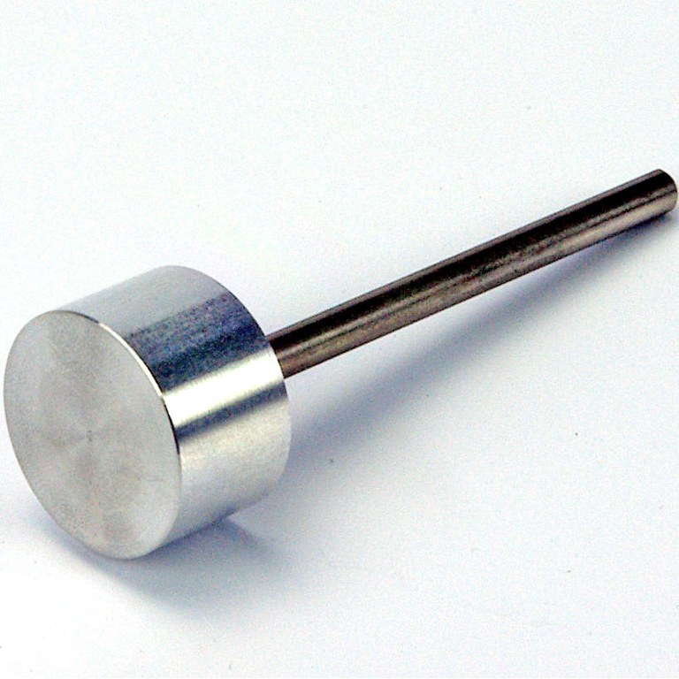 Cylindrical adapter for abrasion tests (dia. 25 mm)