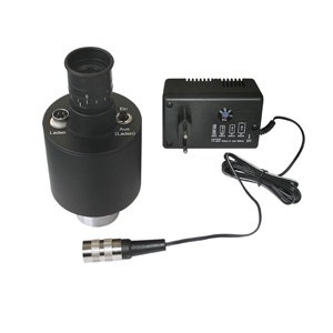 Microscope with Magnification Factor 10 and Battery Operated Illumination