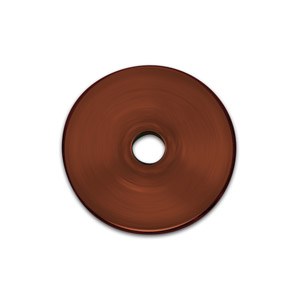 Test disc made of copper  (Ø 16 mm, R 0,5 mm)