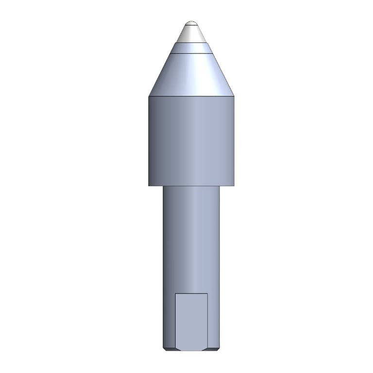 Test tip Sapphire (Ø 0,6 mm, approx. 60°)