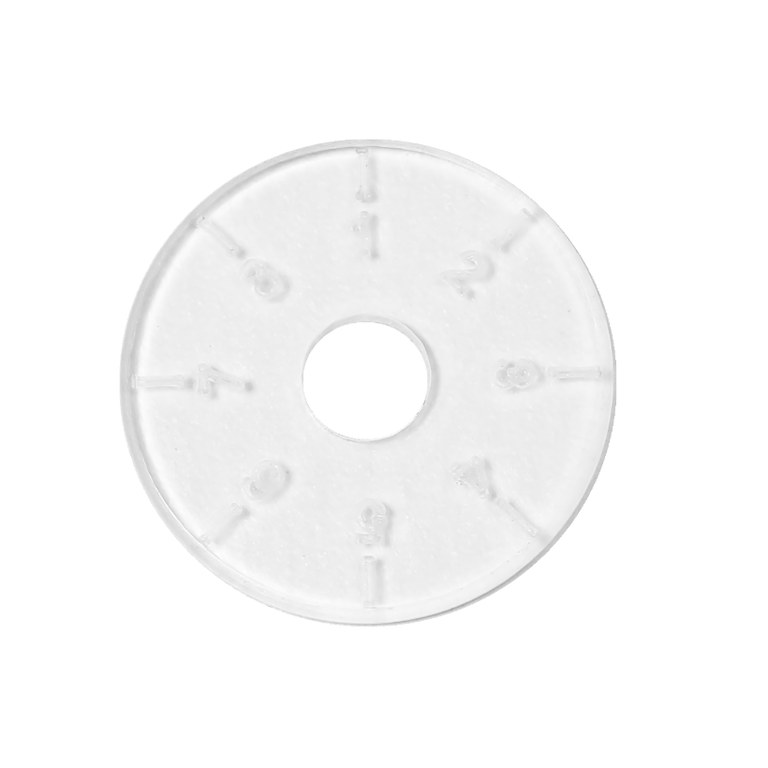 PMMA test disc (acryl/plexiglass)