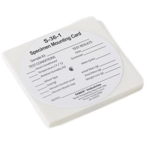 Specimen mounting cards S-36-1