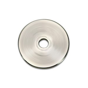 Test disc made of stainless steel (Ø 16 mm, R 0,5 mm)
